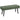Bench upholstered bench with corduroy cover, bed bench with metal legs, shoe bench 100 x 36 x 45 cm green