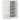 5-tier shoe cabinet for 20 pairs of shoes, adjustable shelves, for entrance area, hallway, white