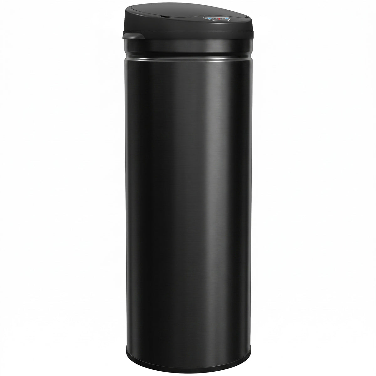 50-liter sensor trash can with soft-close function, touchless stainless steel waste bin for hygienic kitchens