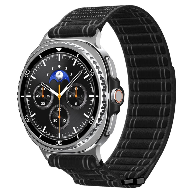 Spigen WBF0 Band - Strap for Samsung Galaxy Watch 8 / 8 Classic 40 / 44 / 46 mm (black)