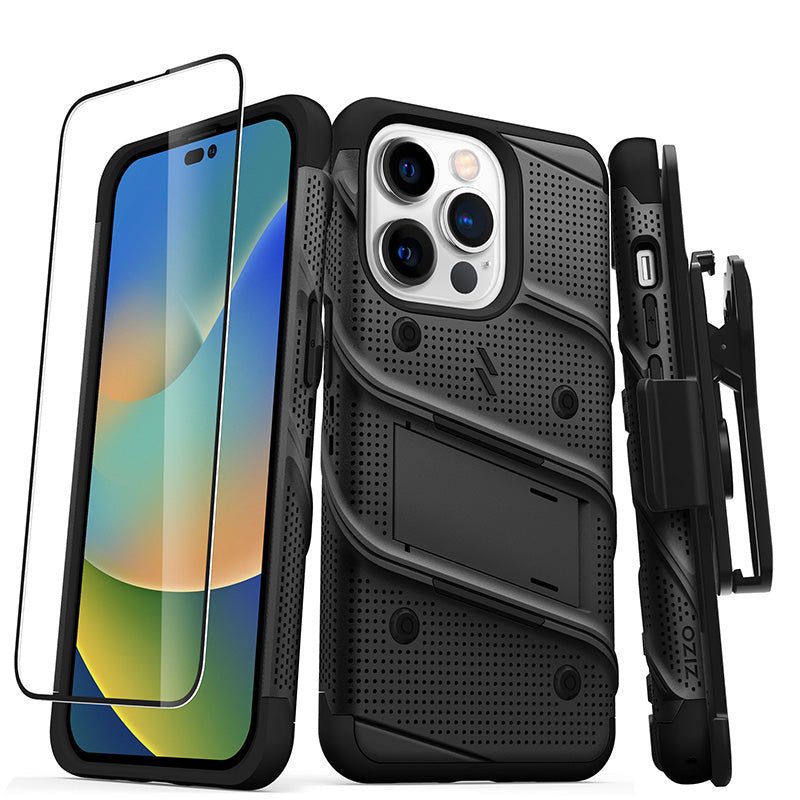 ZIZO BOLT Series - case for iPhone 14 Pro (black)