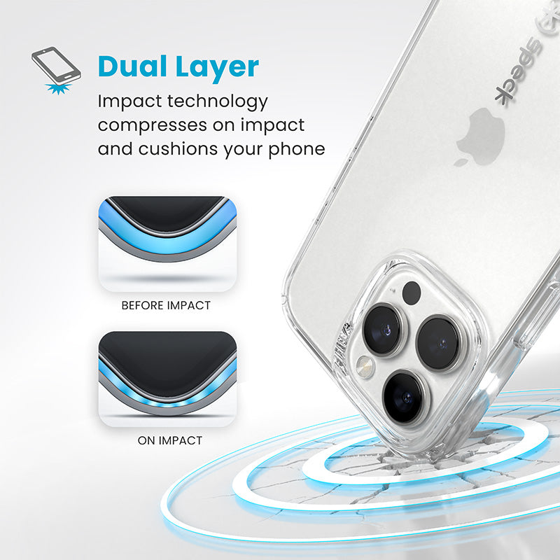 Speck Gemshell Case for iPhone 16 Pro Max (clear) (2)