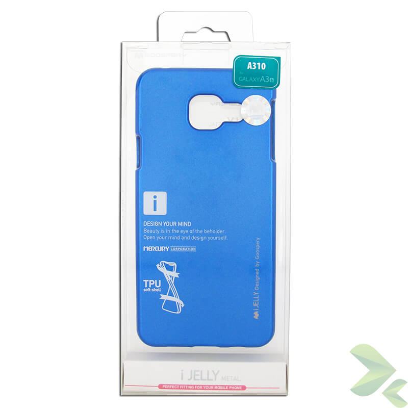 Mercury I-Jelly - Case for Samsung Galaxy A3 (2016) (blue)