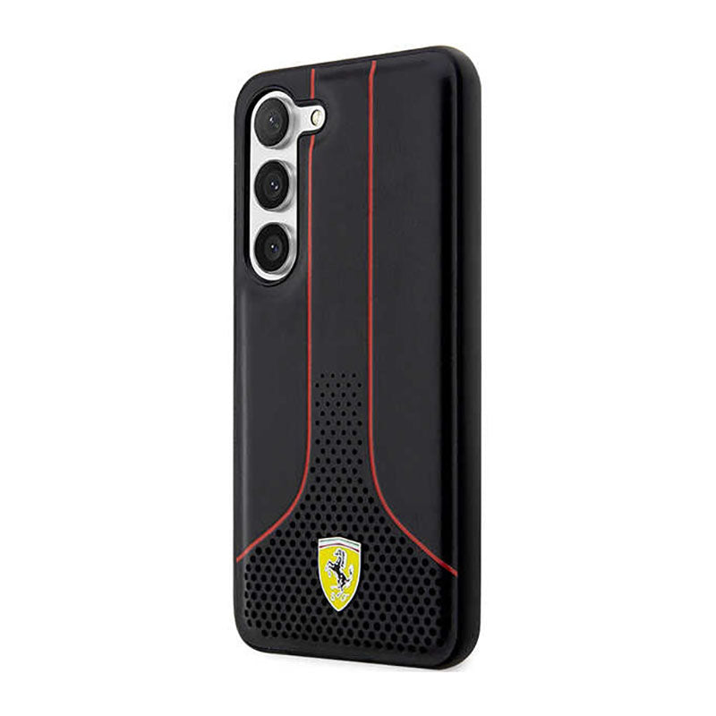Ferrari Perforated 296P Collection - case for Samsung Galaxy S23+ (black) (2)