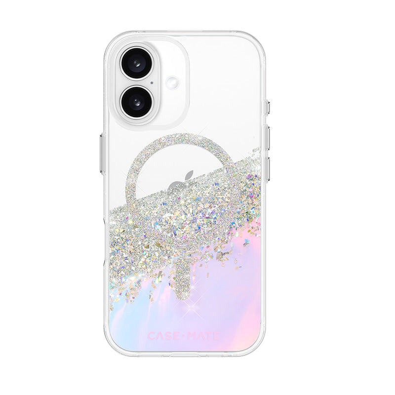 Case-Mate Karat MagSafe - Case for iPhone 16 (Holographic Soap Bubble) (2)