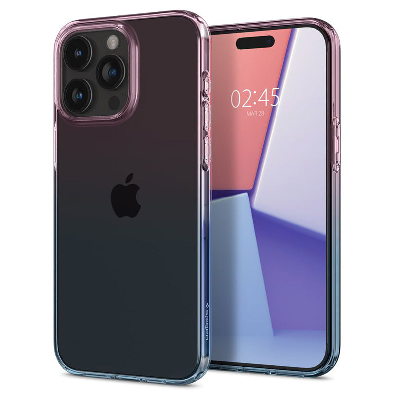Spigen Liquid Crystal Glitter - case for iPhone 15 Pro (Gradation Pink)