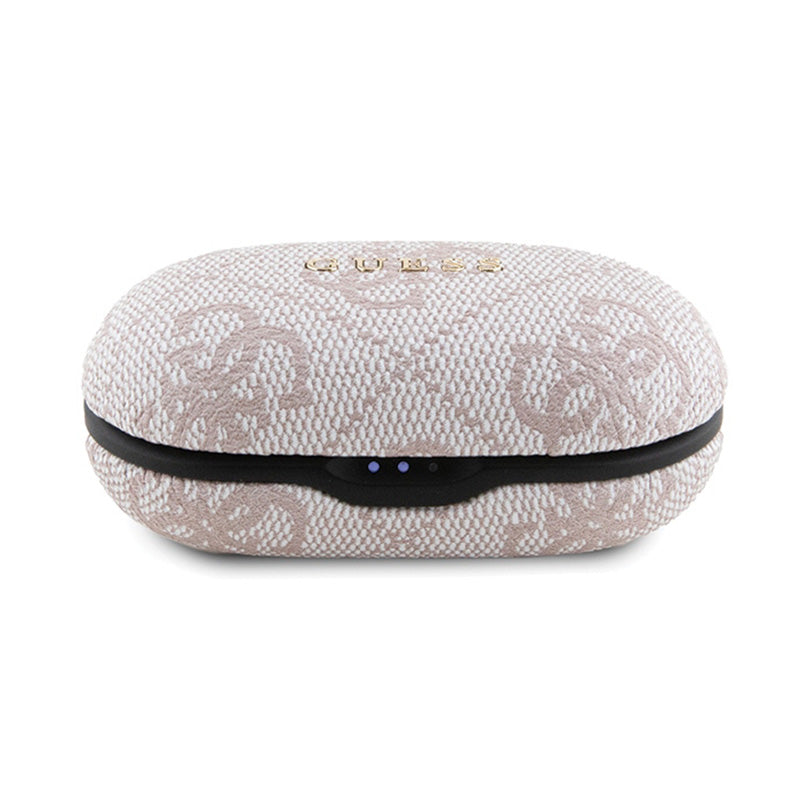 Guess 4G Metal Logo - TWS ENC Bluetooth headphones + charging case (pink) (2)