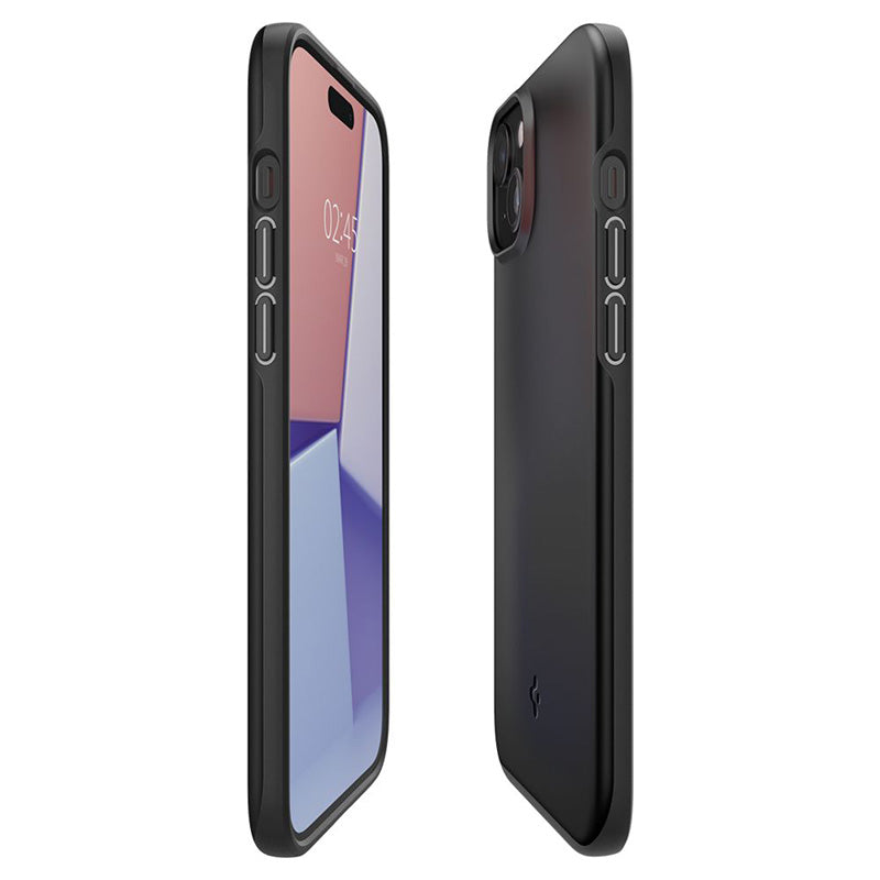 Spigen Thin Fit - case for iPhone 15 (black) (7)