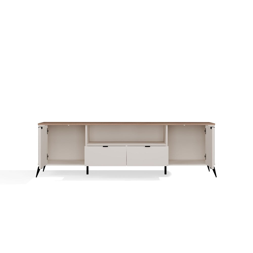 TV-Schrank CORDOBA 2D2S Kaschmir Beige Eiche Castello 2 Schubladen – Produktabbildung 10