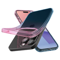 Spigen Liquid Crystal Glitter - case for iPhone 15 Pro (Gradation Pink) (6)