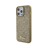 Guess Disco Metal Script - iPhone 15 Pro Max Case (gold) (2)