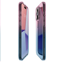Spigen Liquid Crystal Glitter - case for iPhone 15 Pro (Gradation Pink) (8)