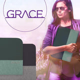 STM Grace - Sleeve for MacBook Pro 15" / 15" Laptop (Cloud Grey) (4)