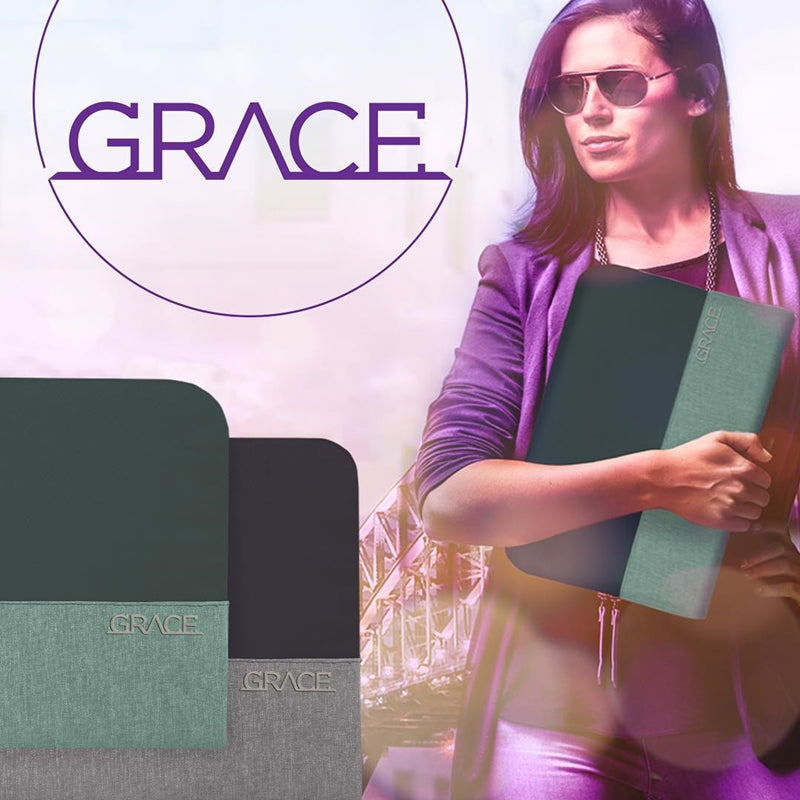 STM Grace - Sleeve for MacBook Pro 15" / 15" Laptop (Cloud Grey) (4)