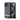 DKNY Leather Checkered Mono Pattern & Printed Stripes - case for iPhone 15 / 14 / 13 (black)