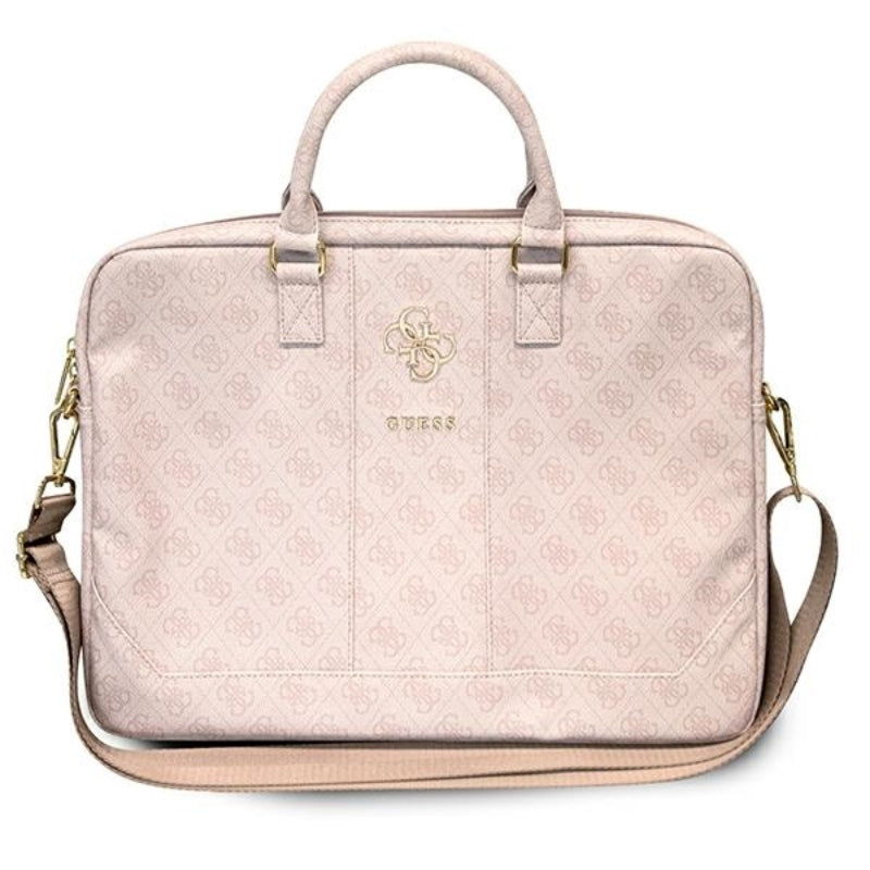Guess 4G Big Metal Logo Computer Bag - 15" / 16" laptop bag (pink)