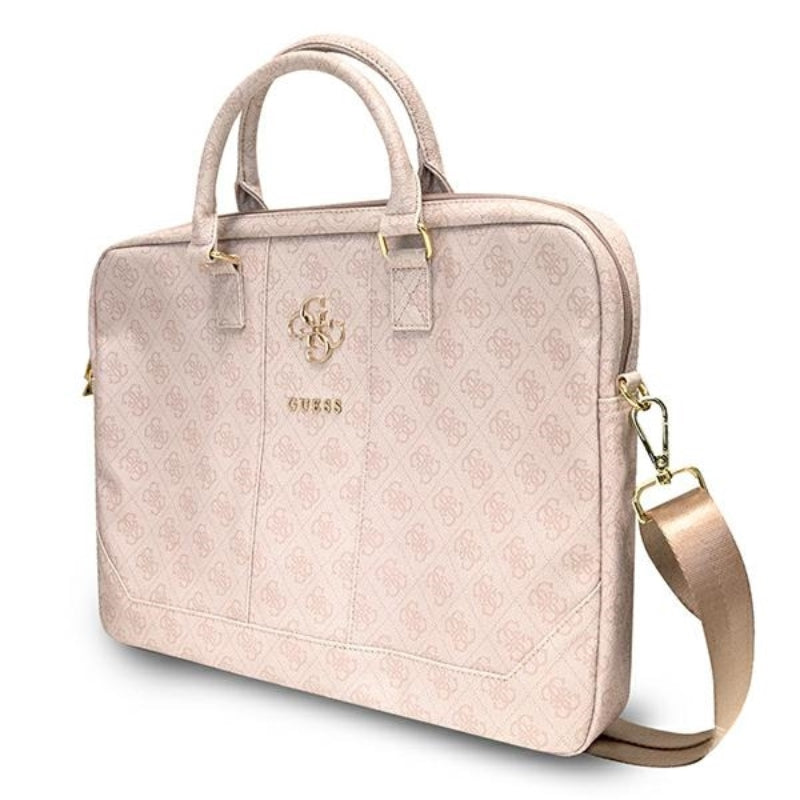 Guess 4G Big Metal Logo Computer Bag - 15" / 16" laptop bag (pink) (2)