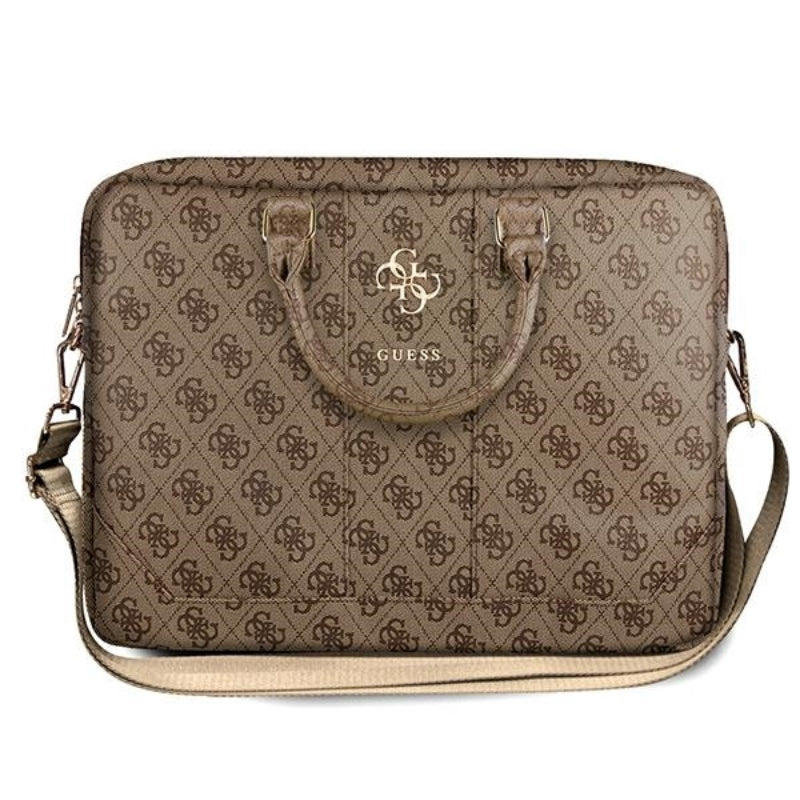Guess 4G Big Metal Logo Computer Bag - 15" / 16" laptop bag (brown)