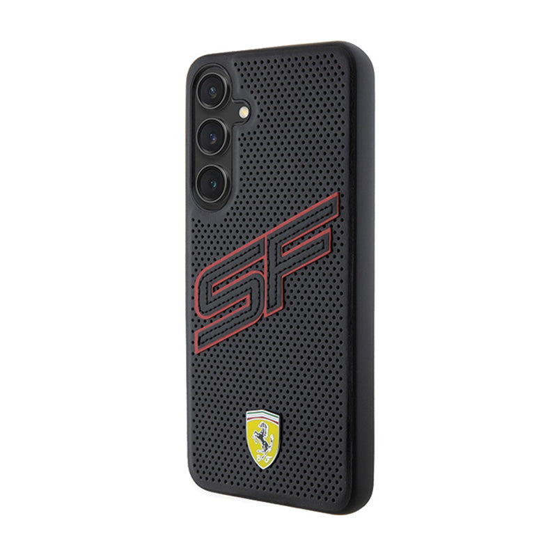 Ferrari Big SF Perforated - case for Samsung Galaxy S24+ (black) (2)