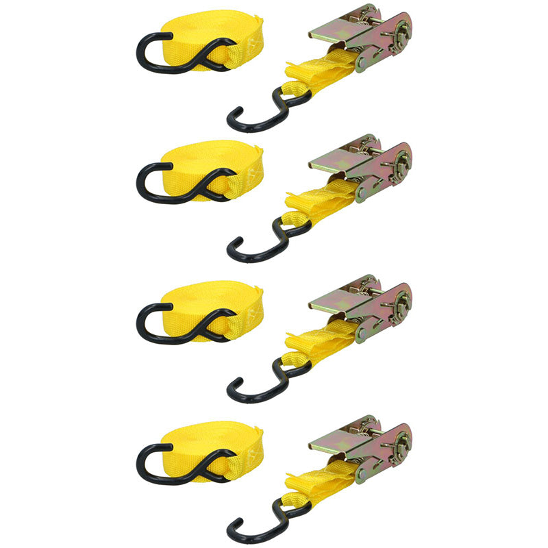 Dunlop - Car tie-down straps with tensioner, 4 pcs. 5 m / 350 kg