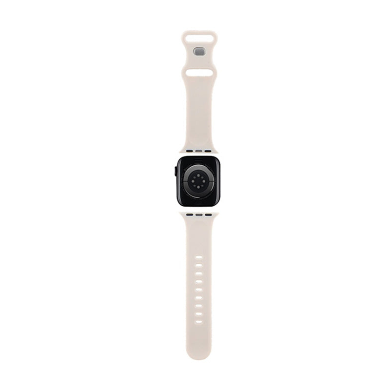Hello Kitty Silicone Tags Graffiti - strap for Apple Watch 38/40/41 mm (beige) (2)