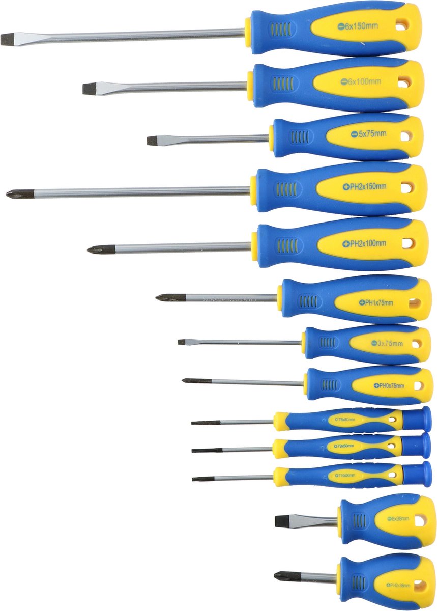 Kinzo - 13-piece screwdriver set from a renowned company (2)