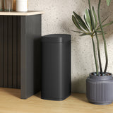 50L sensor trash can, touchless kitchen waste bin with motion sensor, fingerprint-resistant (2)