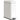 Metal trash can, waste bin, 5 L capacity, with foot pedal, with inner bucket, white