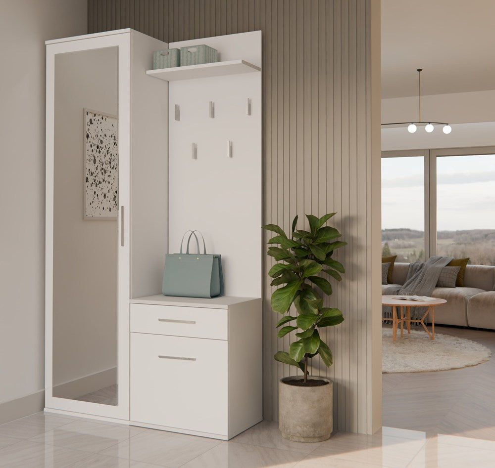 Garderobe DUO WEISS – Produktabbildung 2