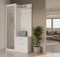 Garderobe DUO WEISS – Produktabbildung 2