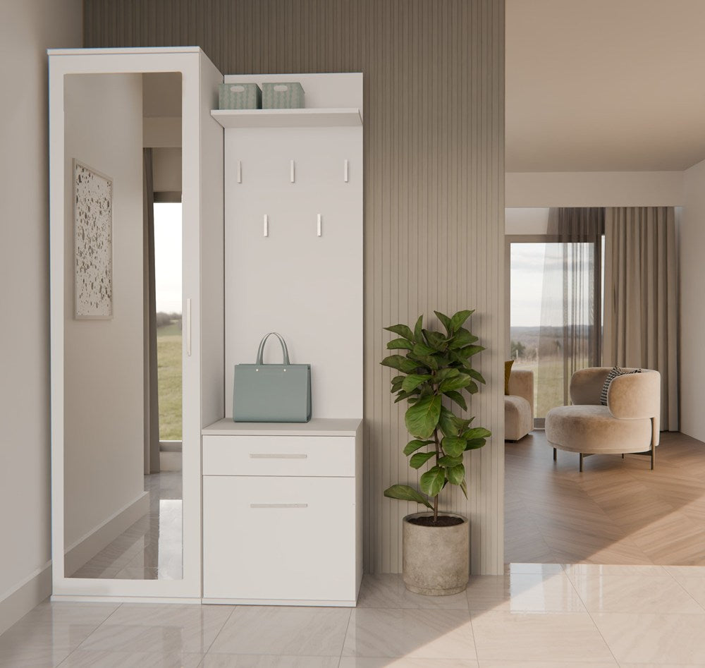 Garderobe DUO WEISS – Produktabbildung 4
