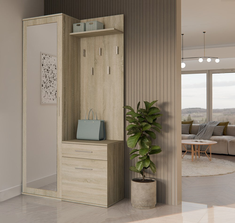 Garderobe DUO EICHE SONOMA – Produktabbildung 3