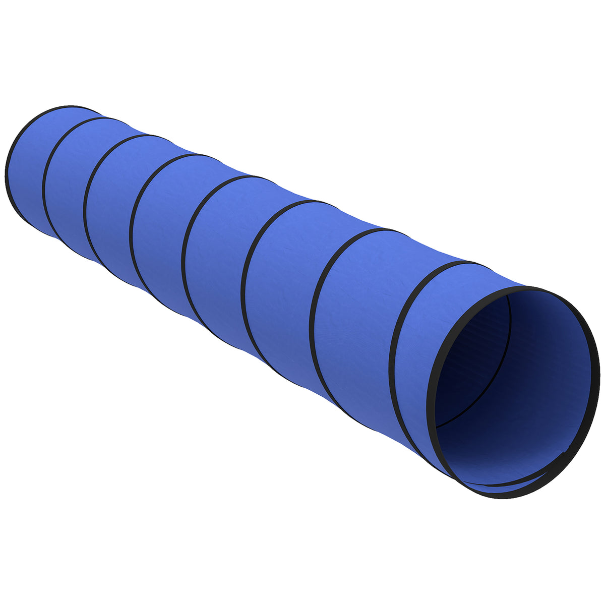 Dog Agility Tunnel 300 x 50 cm Dog Tunnel with 4 Ground Stakes Carrying Bag Play Tunnel for Small and