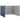 3-piece set of side panels with zipper for 3 x 3 m gazebo, dark blue