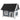 Cat house, weatherproof, with window, 77x57.5x68cm (excl. asphalt roof), grey/white/black