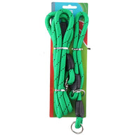 Leash 150 cm + collar 45 cm (green)