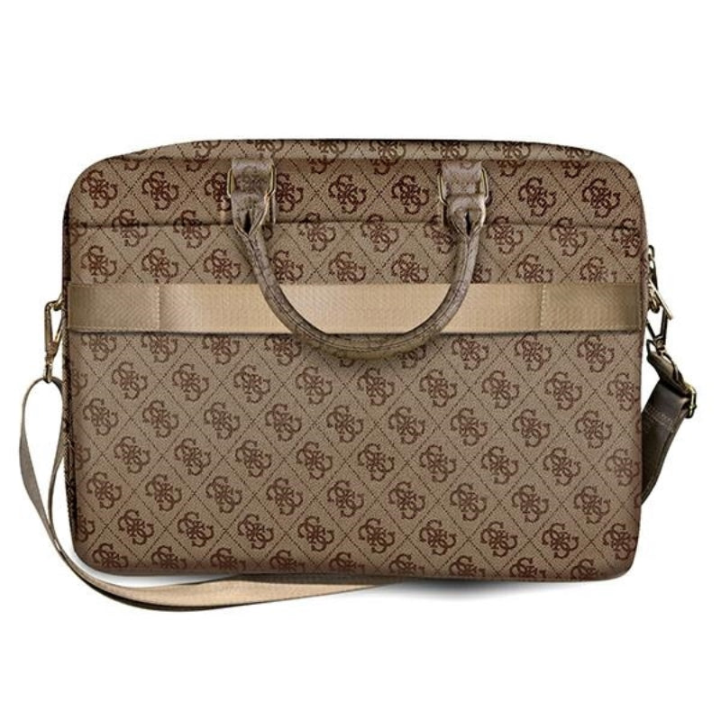 Guess 4G Big Metal Logo Computer Bag - 15" / 16" laptop bag (brown) (2)