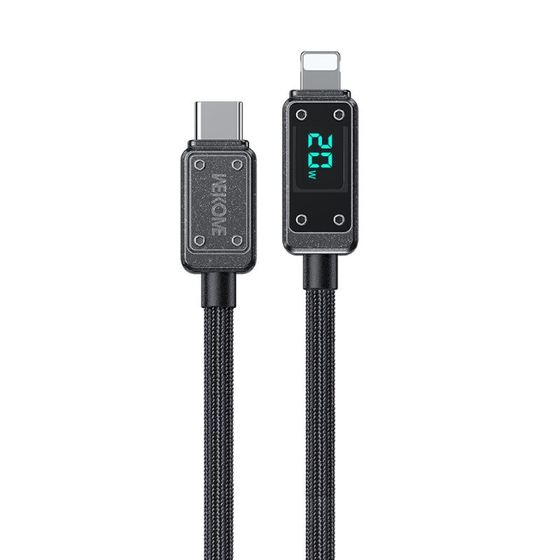 WEKOME WDC-08 Vanguard Series - USB-C to Lightning Fast Charging PD 20W 1m connection cable (matte)