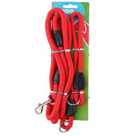Leash 150 cm + collar 45 cm (red)
