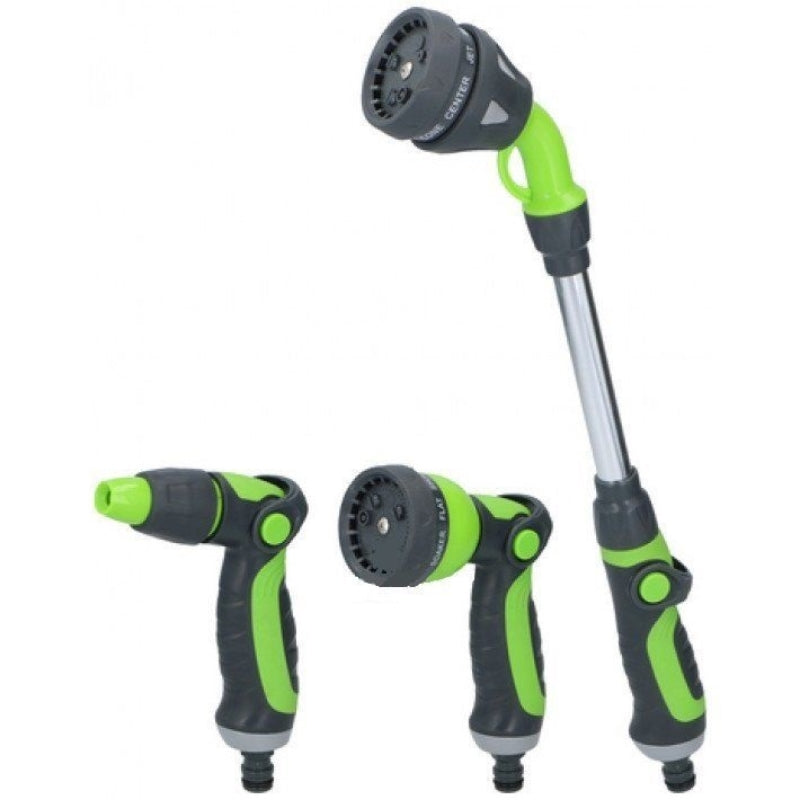 Kinzo - 3-piece spray gun set with adjustable spray patterns