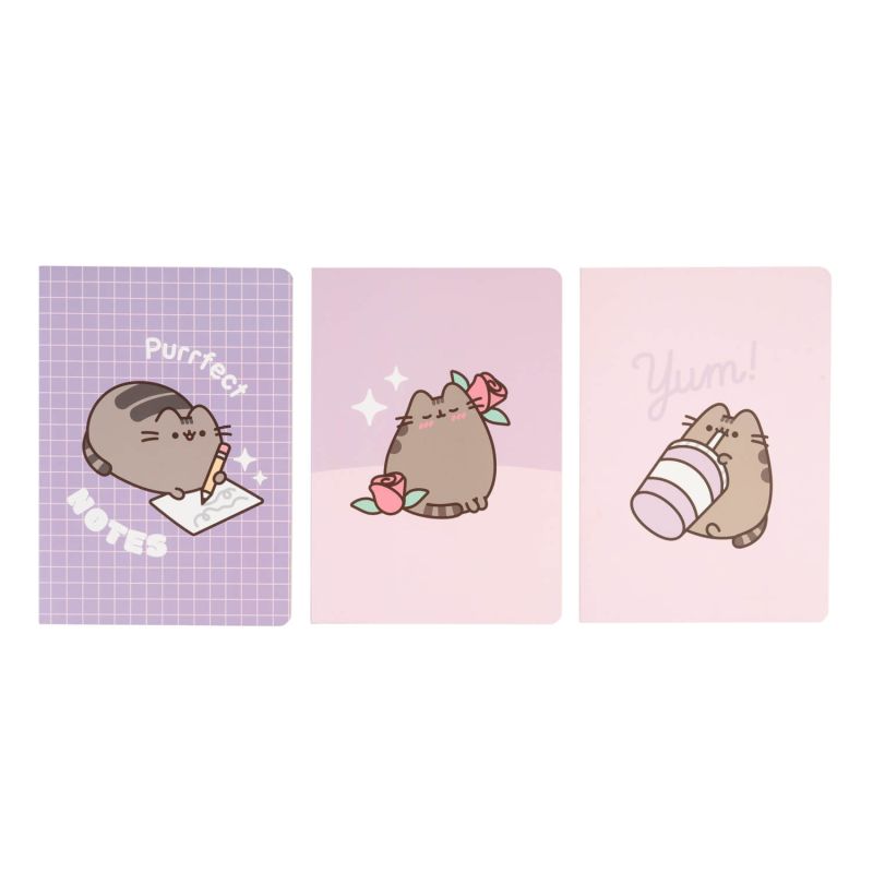 Pusheen - A5 notebook set from the Moments collection, 3 pcs (2)