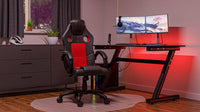 Sessel Enzo ENZO SCHWARZ ROT – Produktabbildung 4