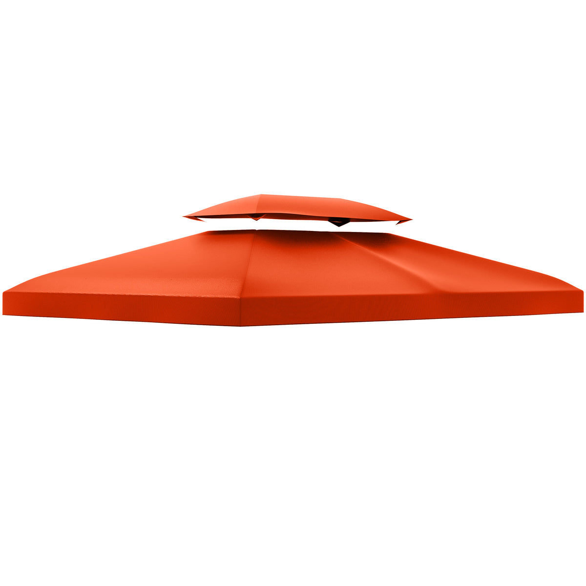 Replacement roof for garden gazebos 3x4m polyester coffee