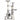 Cat Tree Large, 152 cm high cat tree with scratching posts, caves with 2 entrances, 3 balls, hammock, 6 kg
