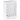 Umbrella stand with drip tray, 4 hooks, steel, 28L x 14W x 41H cm, white