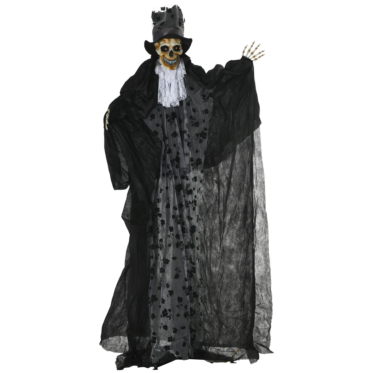 Halloween decoration ghost groom with special effects and sound function 115 cm x 65 cm x 189 cm