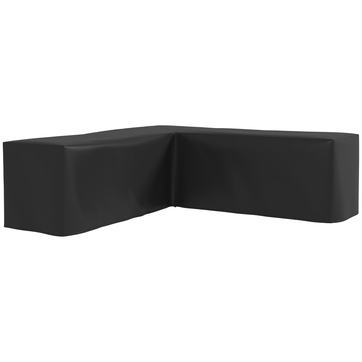 Protective cover for garden furniture, L-shaped waterproof cover for corner sofa, anti-UV 250 x 250 x 79 cm