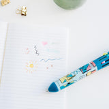 Disney Stitch - 10-color retractable pen with 3D figure (6)
