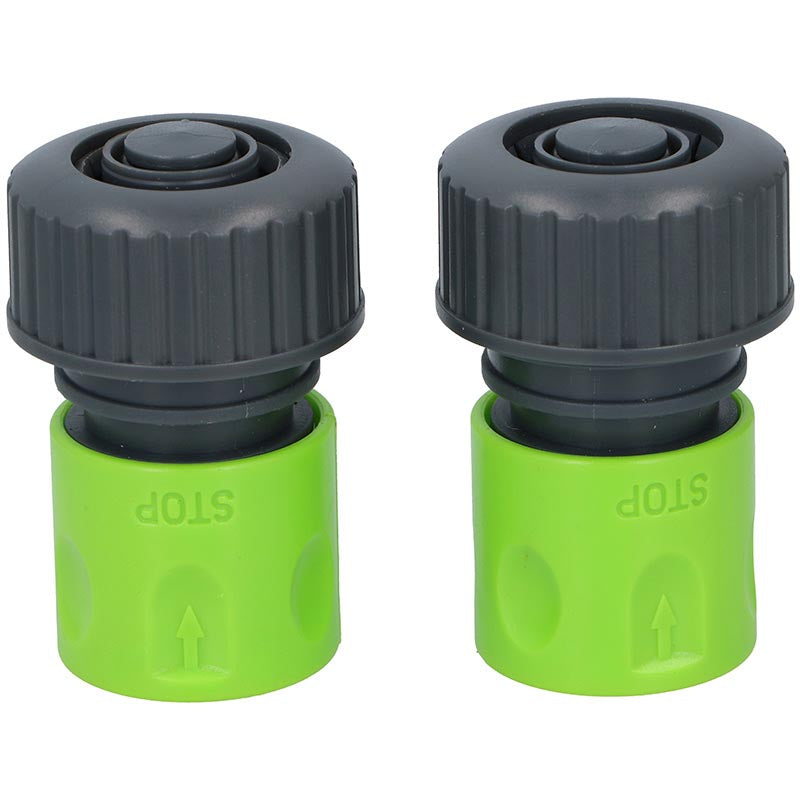 Kinzo - 3/4" garden hose connector 2 pcs (2)