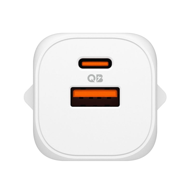 Spigen Essential EE352EU GaN Pro Wall Charger - USB-C + USB-A 35W (white) (2)
